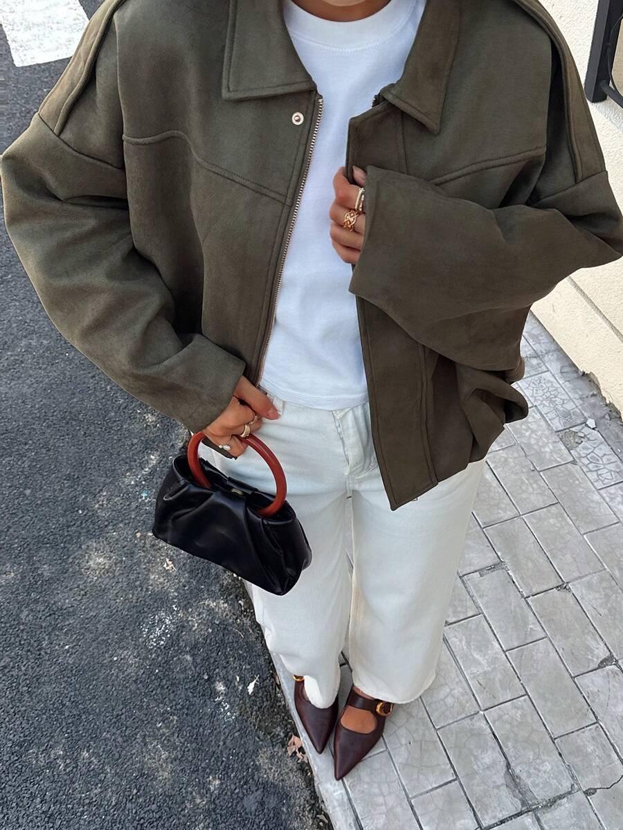 ZIELONA KURTKA BOMBER 
