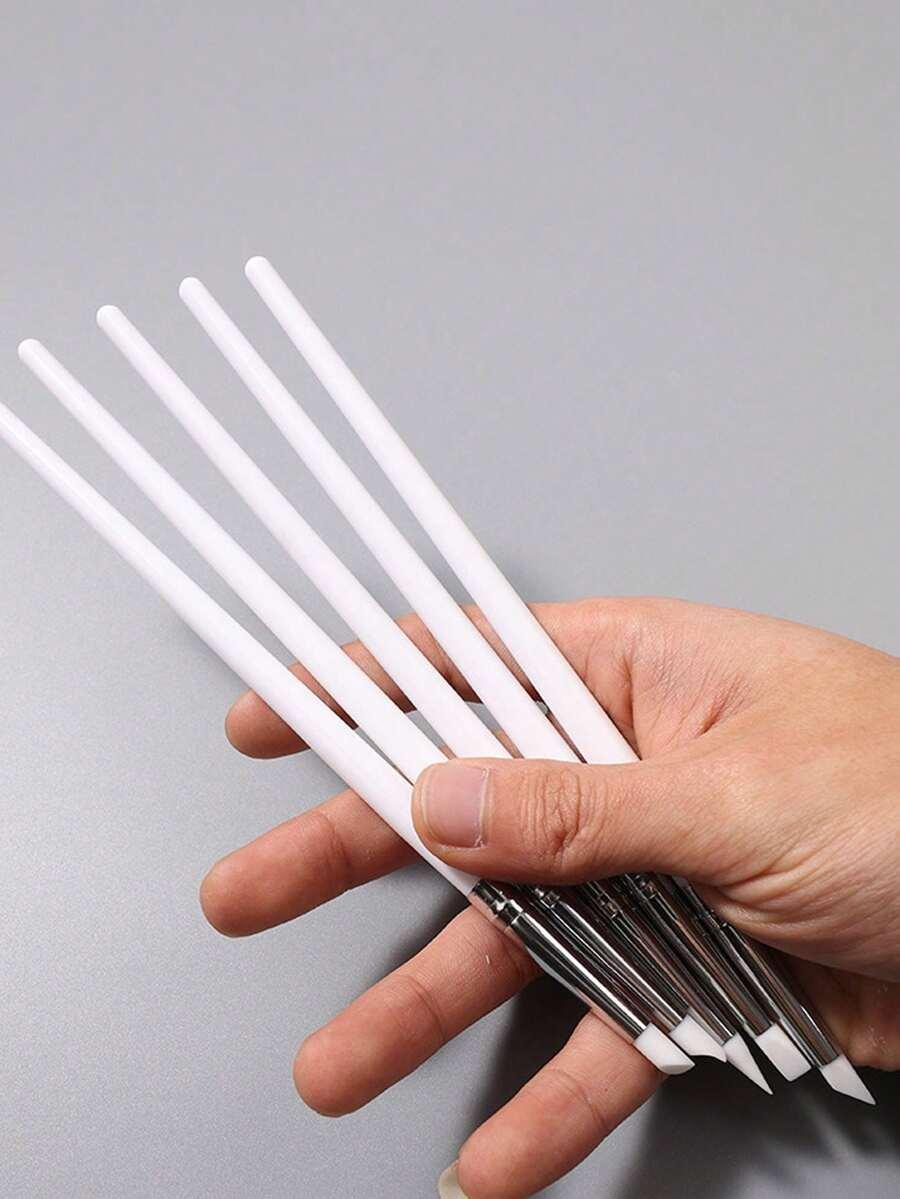 pędzle do paznokci 4-pack