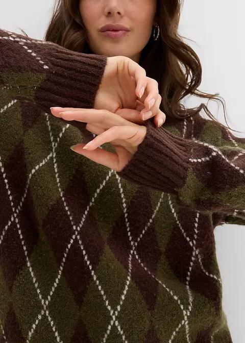 SWETER W KRATKĘ
