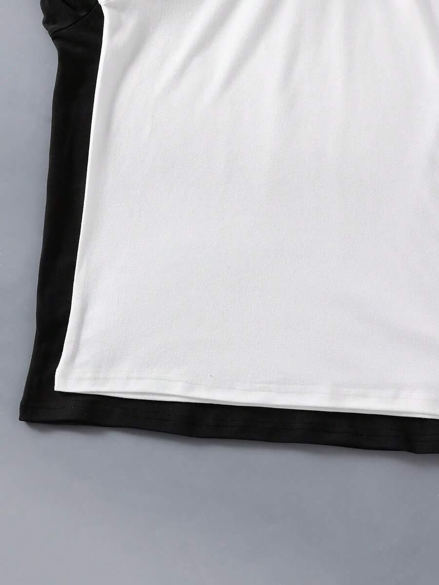 bluzka DŁUGI RĘKAW 2-PACK