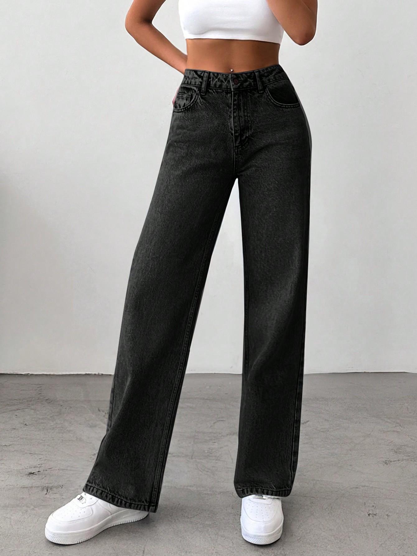 PROSTE JEANSY DAMSKIE 