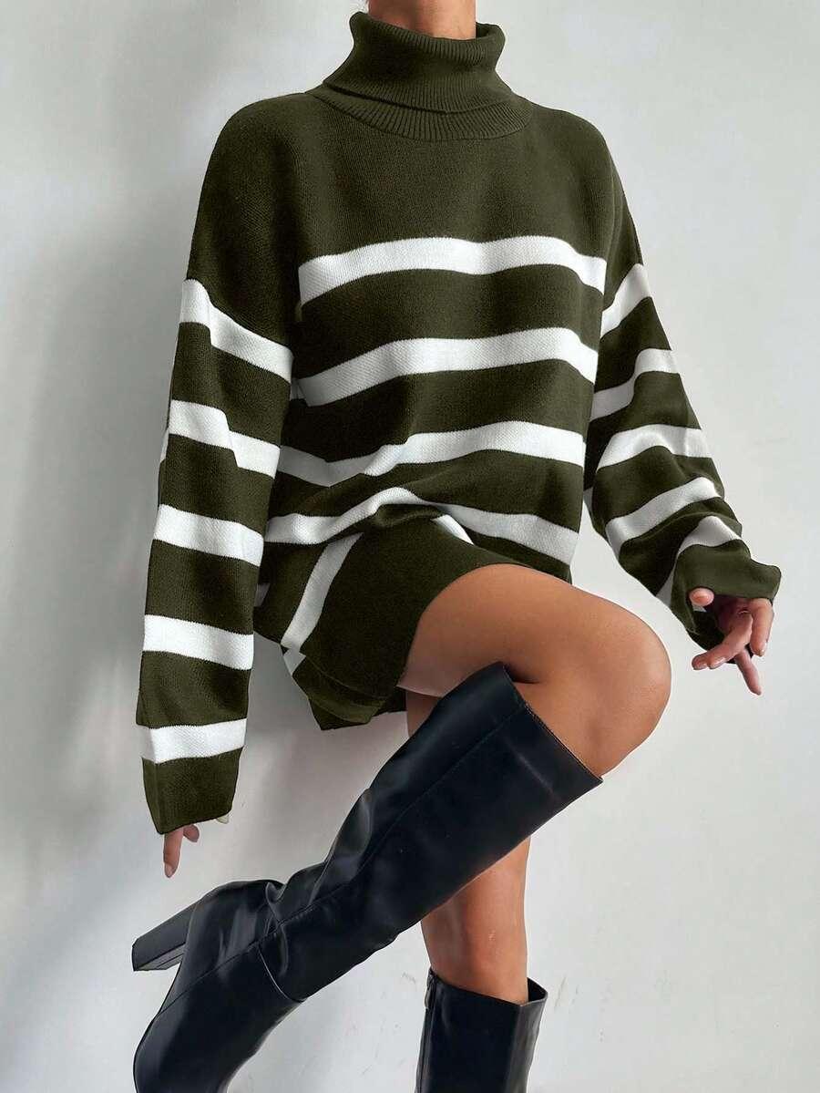 SWETER W PASKI GOLF