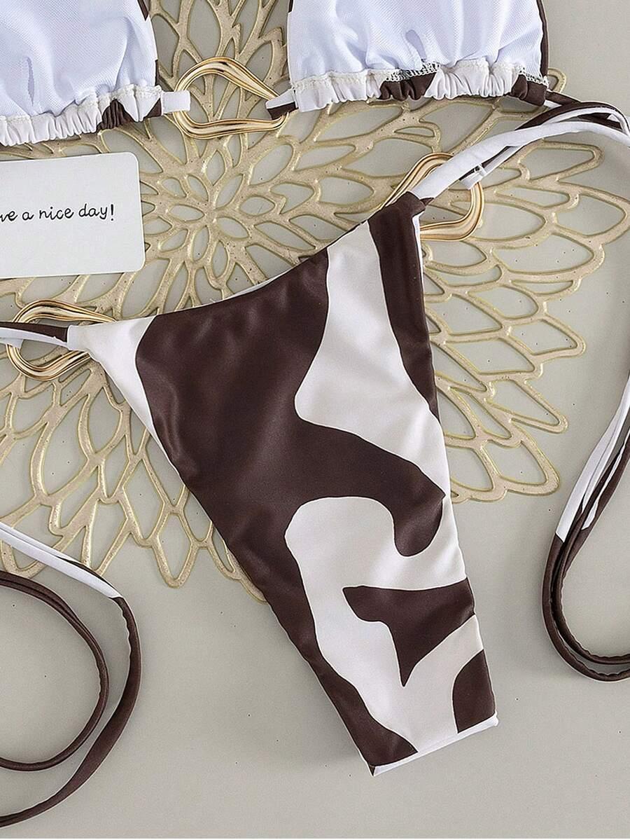 dół bikini zdobienie kontrast