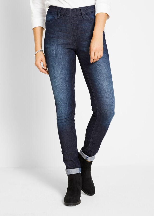 SPODNIE RURKI JEANS