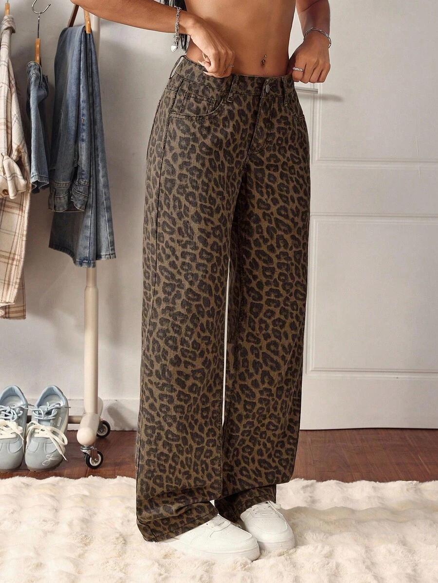 SPODNIE ANIMAL PRINT