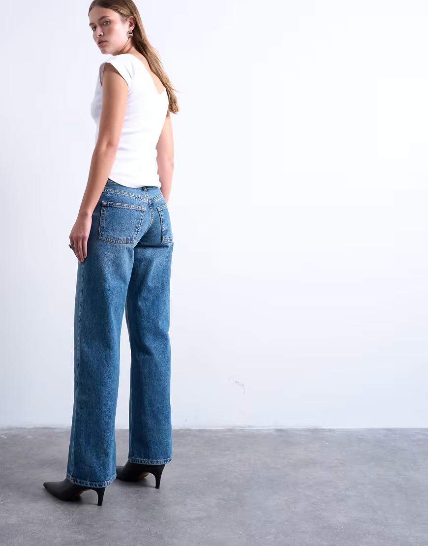 NIEBIESKIE SPODNIE JEANS