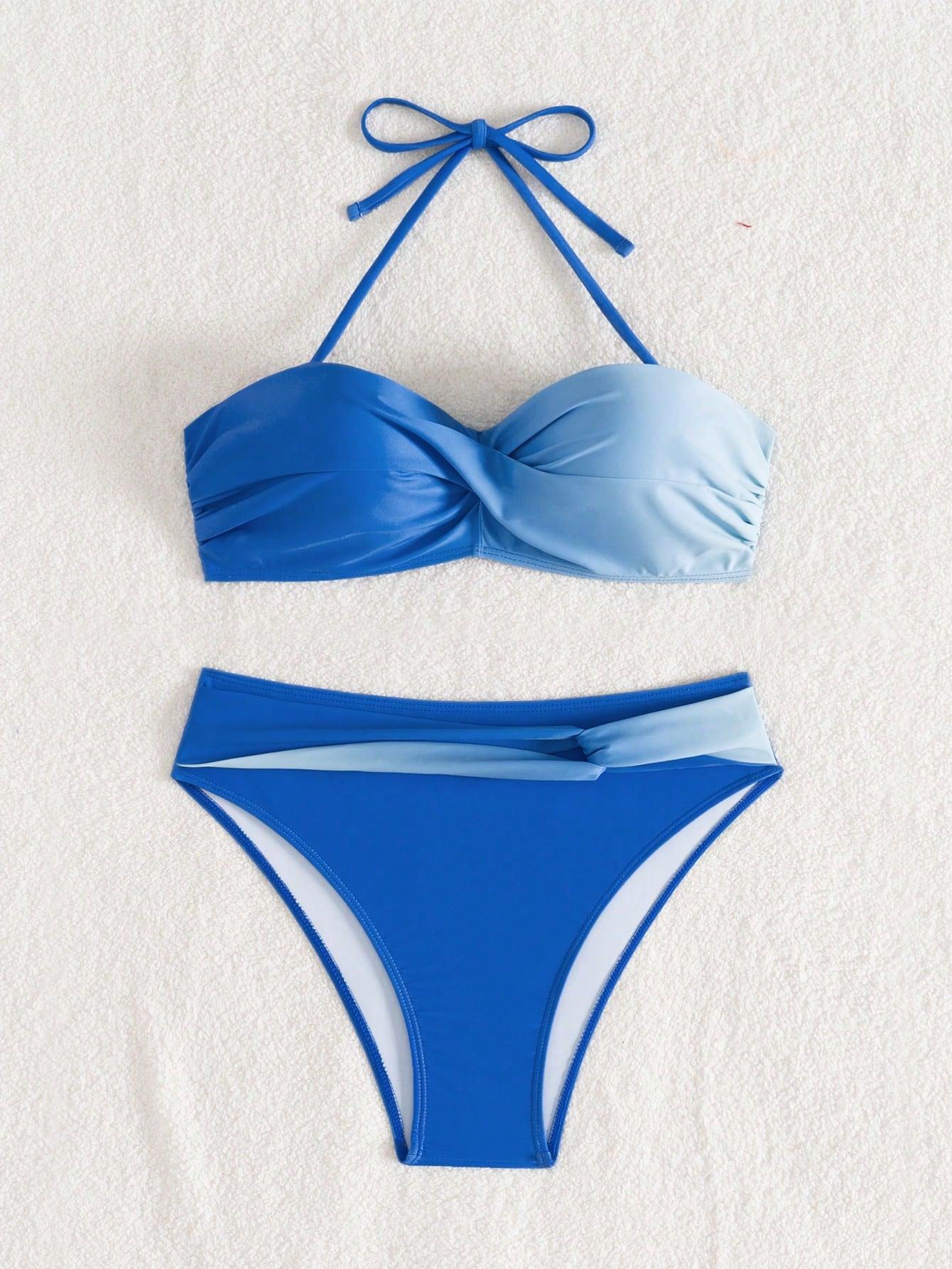 dwuczęściowy kostium kąpielowy bikini
