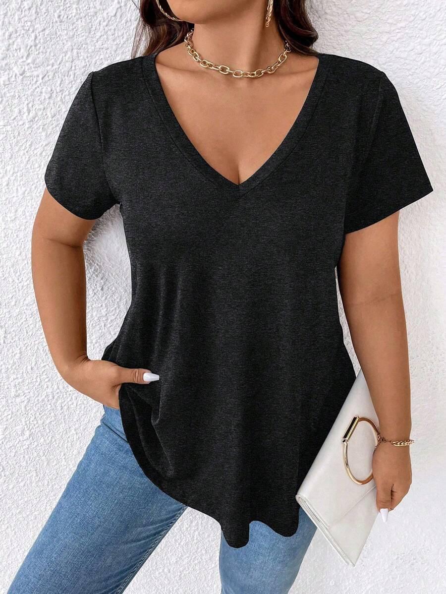 szary t-shirt BASIC