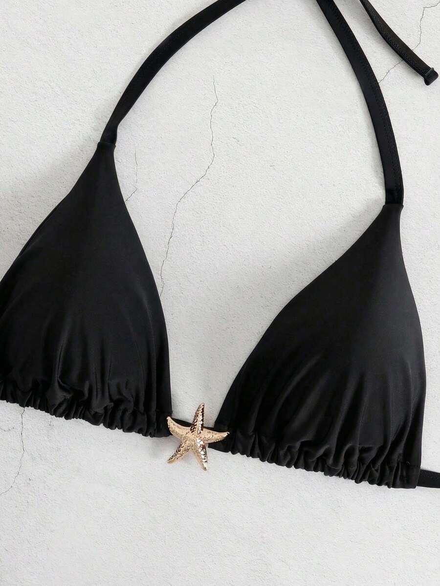 CZARNA góra od bikini
