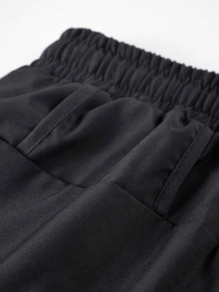 spodnie treningowe 2w1 legginsy krótkie spodenki