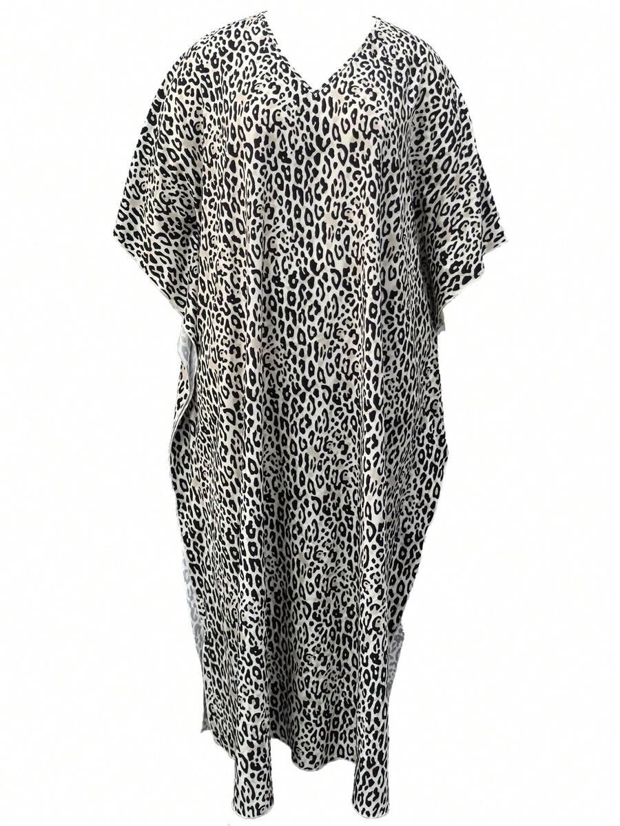 MAXI SUKIENKA ANIMAL PRINT