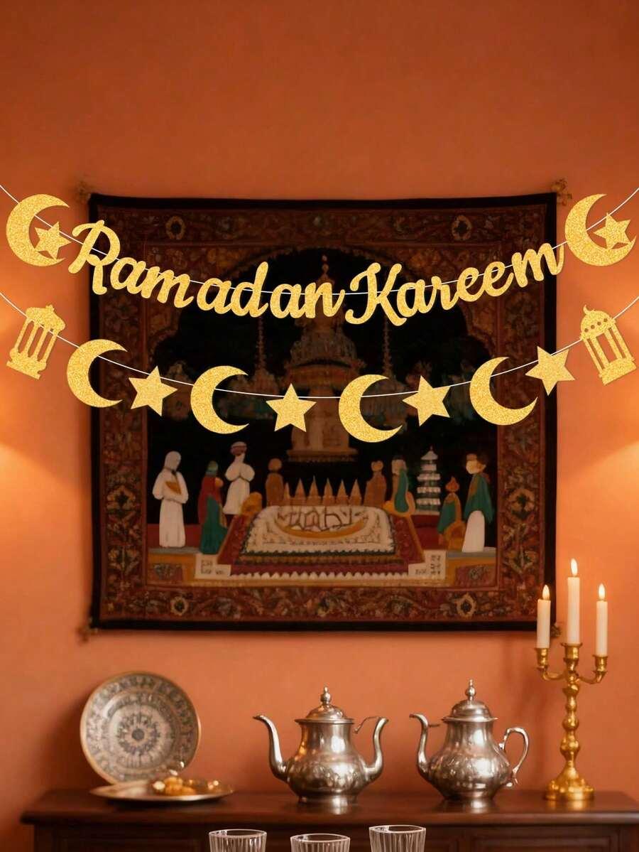 żółta girlanda Ramadan 