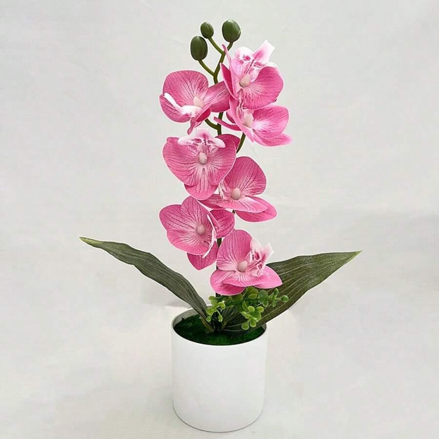 sztuczna różowa ORCHIDEA