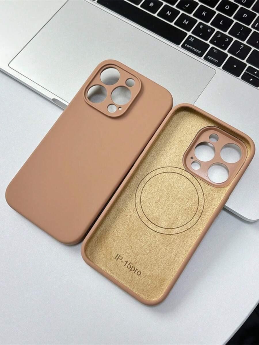 brązowe etui na telefon iphone 17 pro max