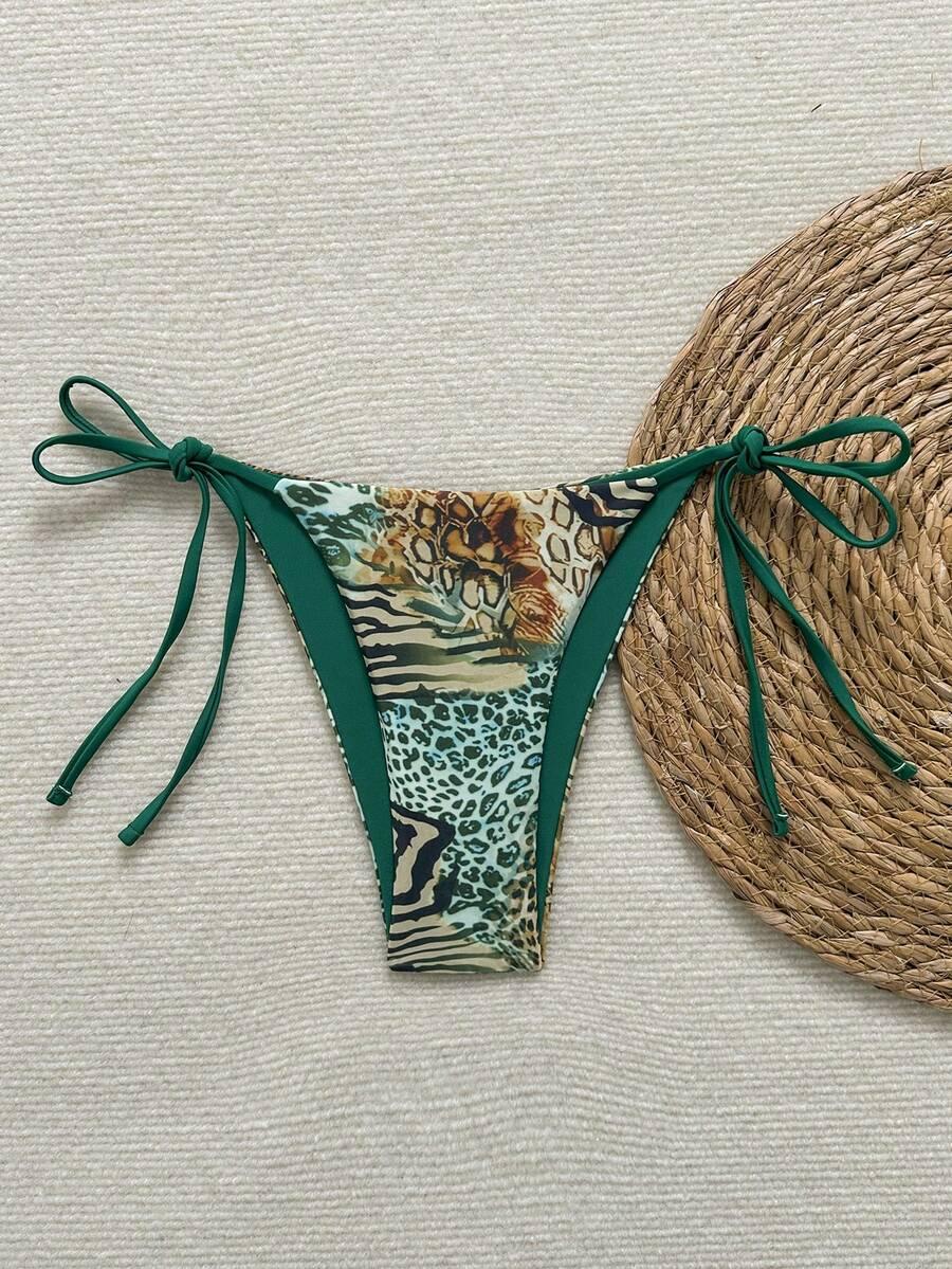 DÓŁ OD BIKINI ANIMAL PRINT