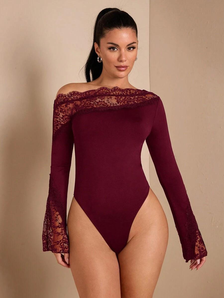 BORDOWE BODY KORONKA