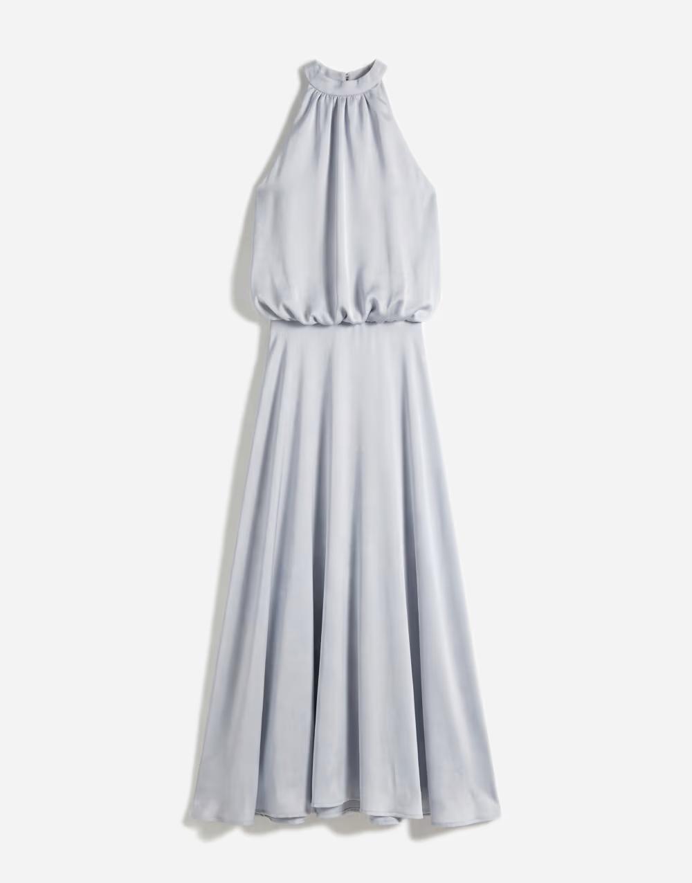 NIEBIESKA MAXI SUKIENKA