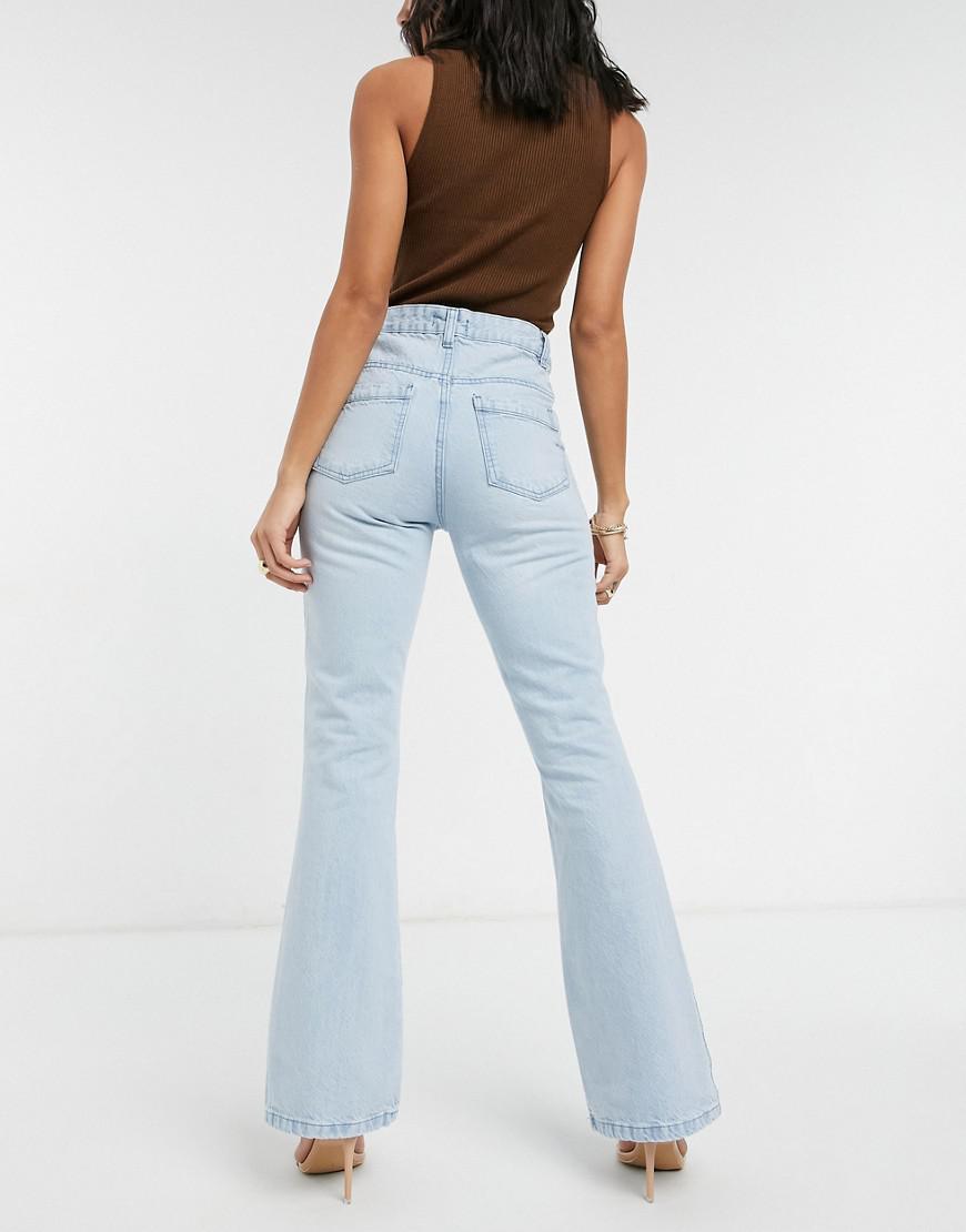 NIEBIESKIE SPODNIE JEANS