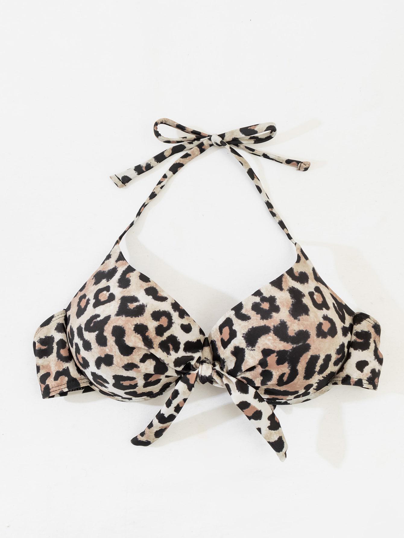 GÓRA OD BIKINI ANIMAL PRINT