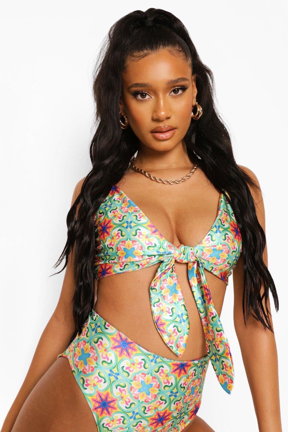 DÓŁ OD BIKINI PRINT