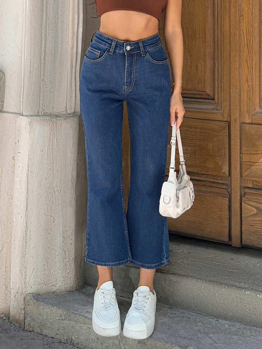NIEBIESKIE SPODNIE JEANS