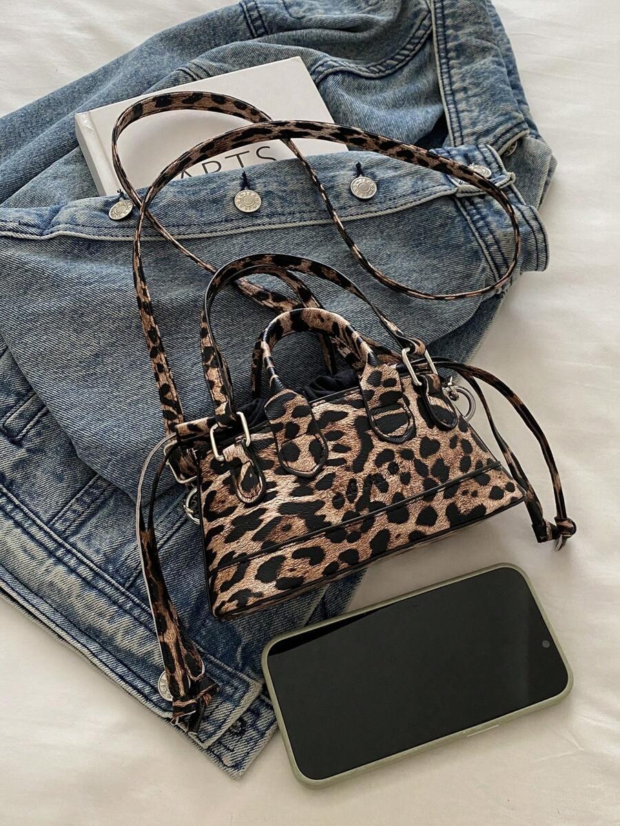 klasyczna torebka animal print 