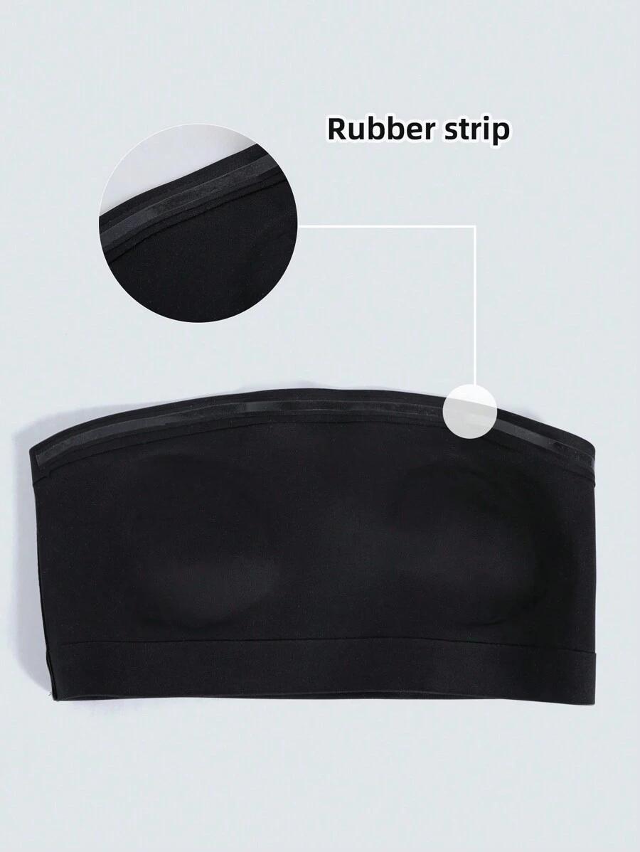 CZARNY BIUSTONOSZ BANDEAU