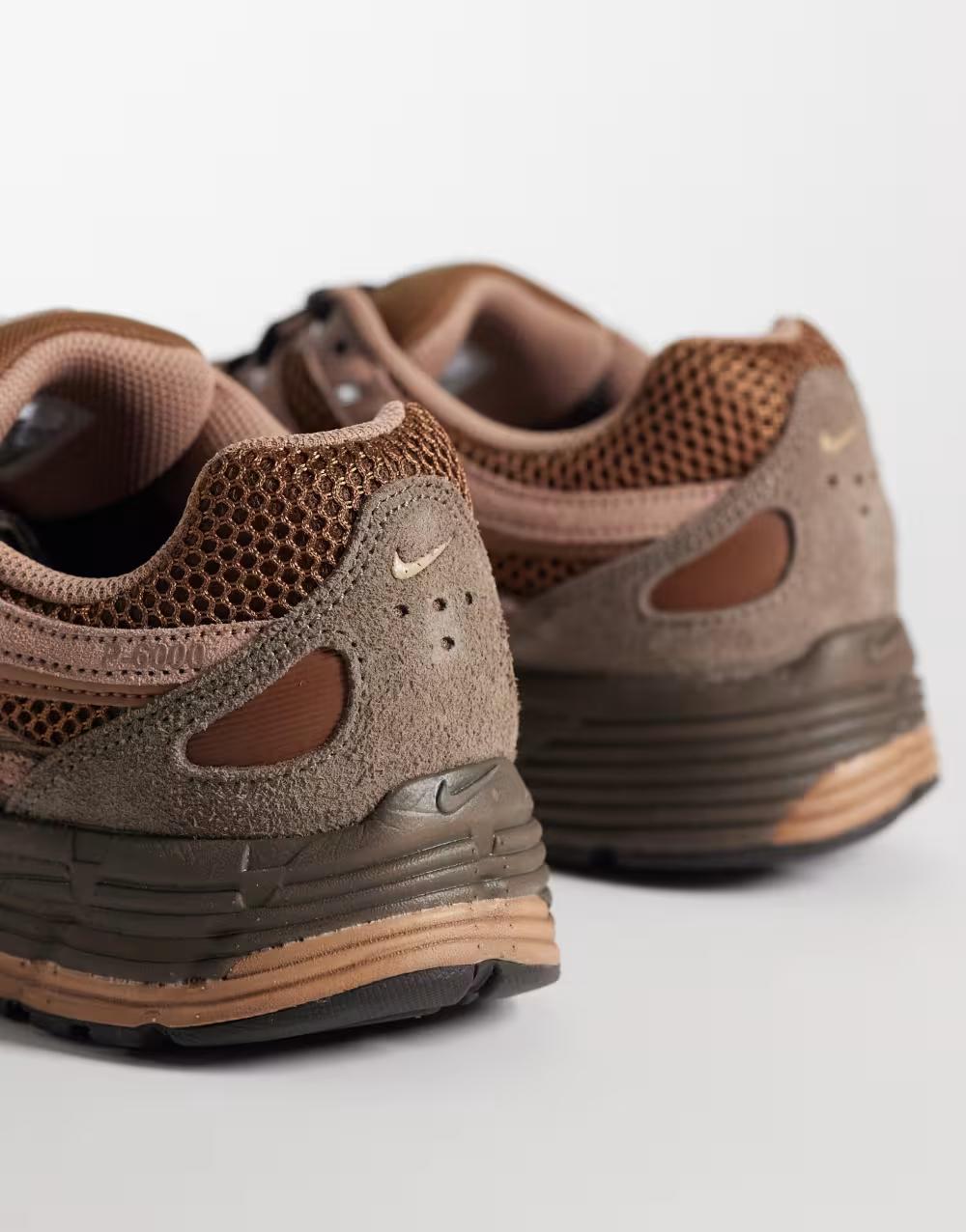 brązowe buty sportowe