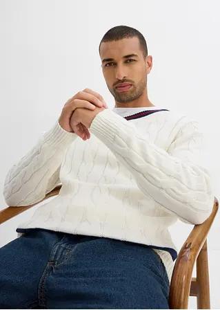 SWETER Z CIENKIEJ DZIANINY