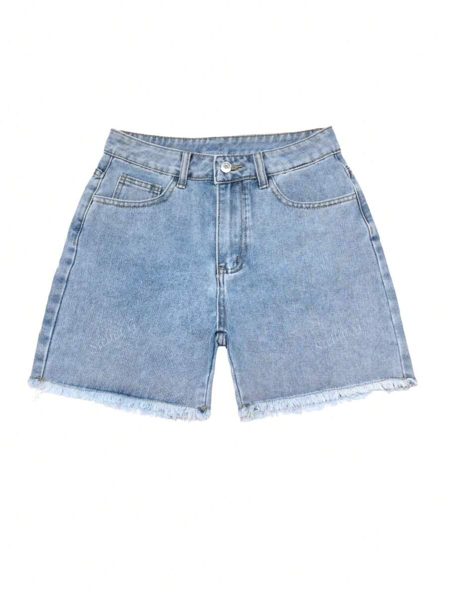 NIEBIESKIE SPODENKI JEANS