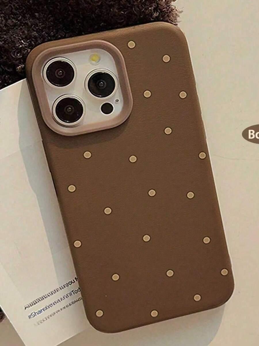 BRĄZOWE ETUI NA TELEFON IPHONE xr