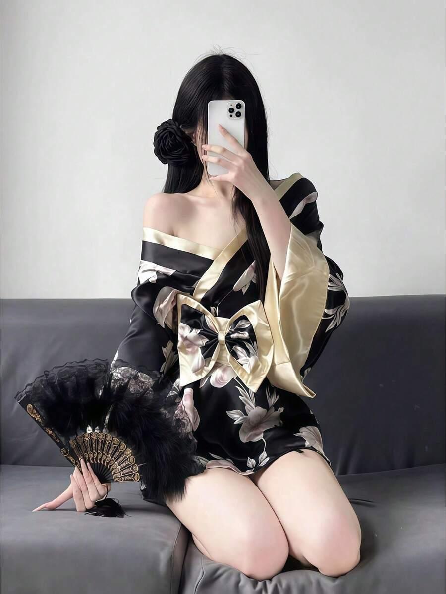 sukienka w stylu kimono