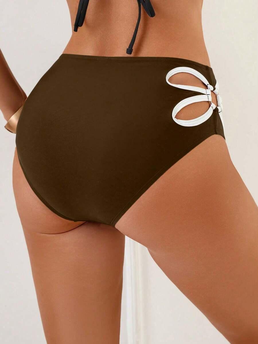 BRĄZOWY DÓŁ OD BIKINI