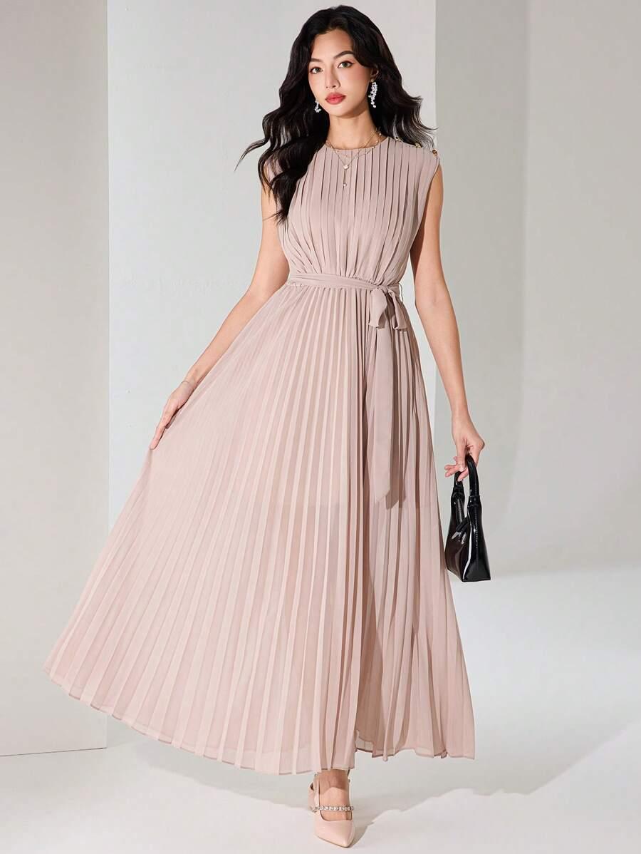 PLISOWANA MAXI SUKIENKA