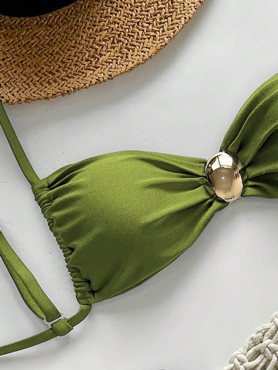 zielony dół OD BIKINI