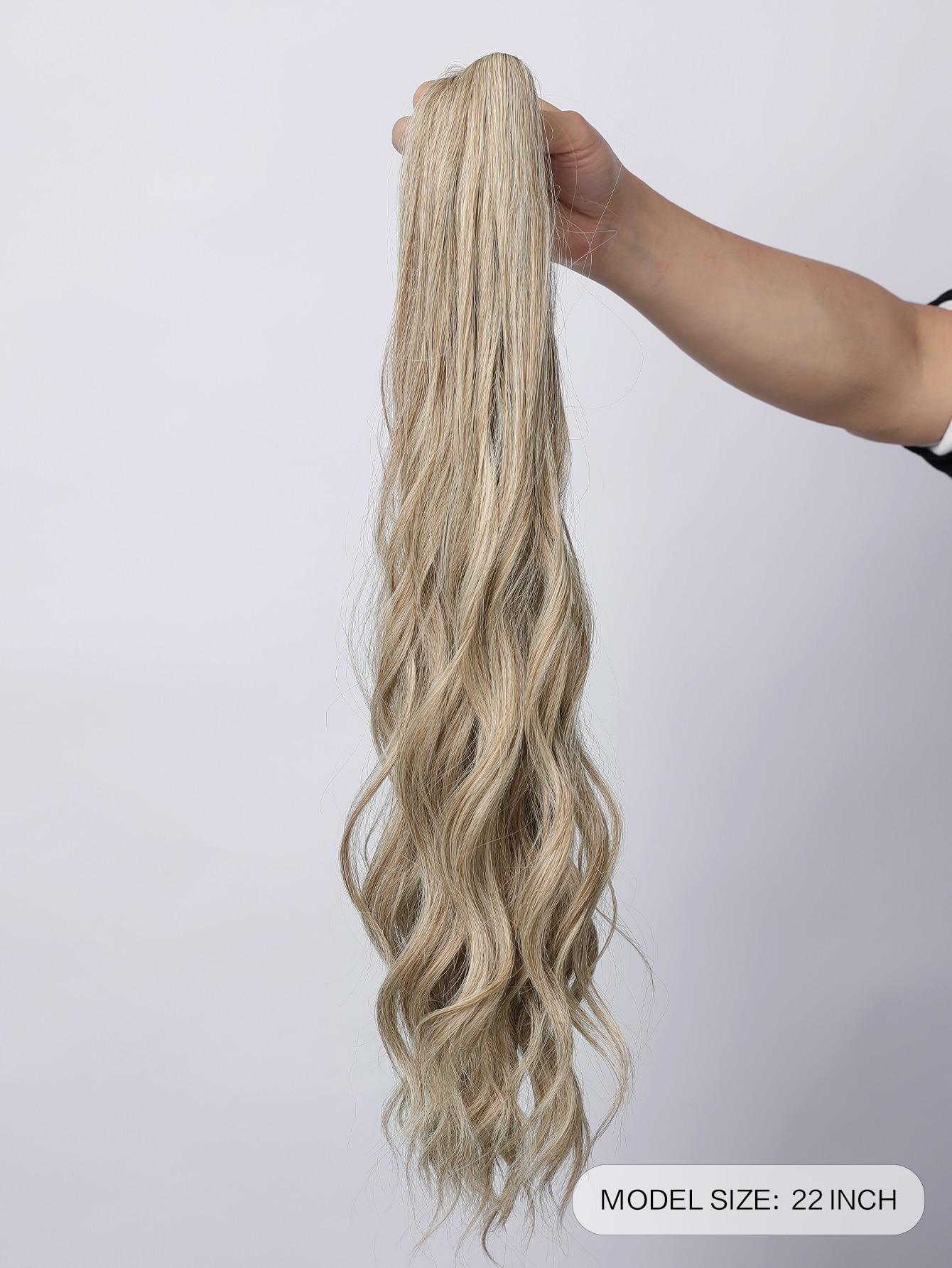 blond kucyk klamra