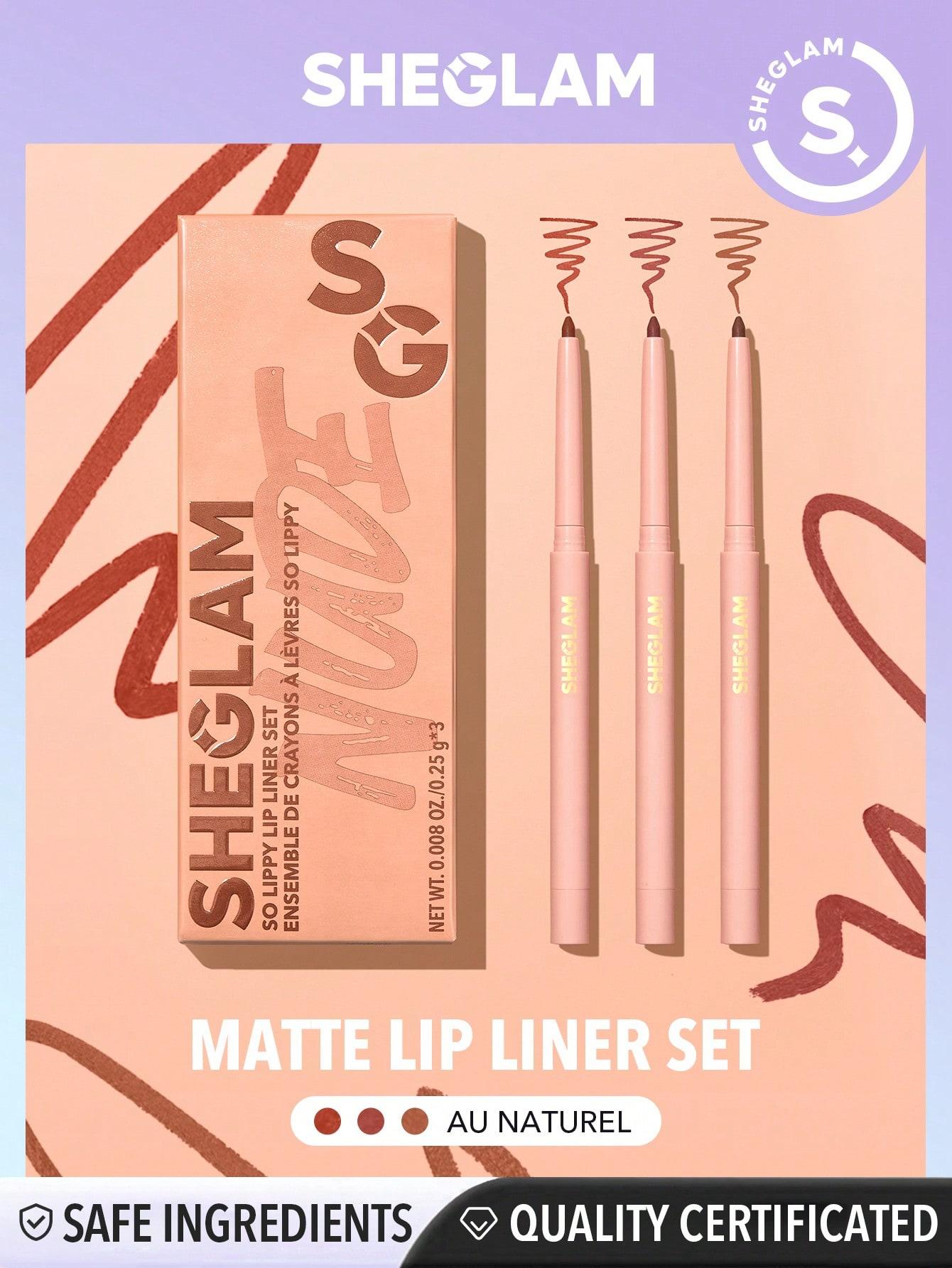konturówka do usta 3-pack au naturel