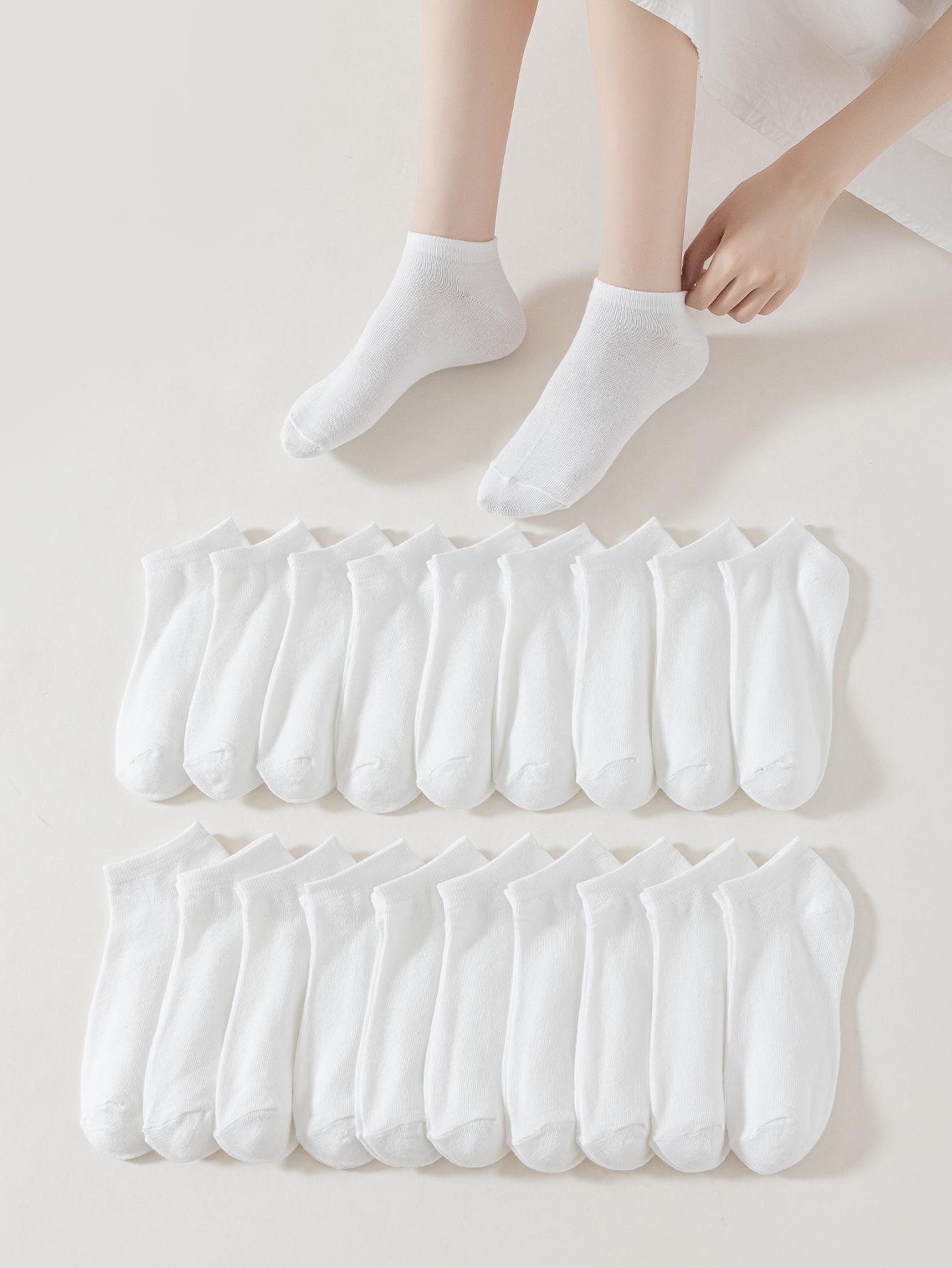 BIAŁE SKARPETY 20-PACK