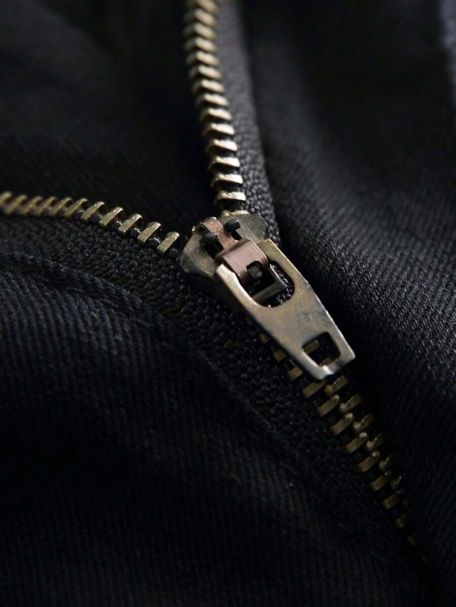 CZARNE SPODNIE JEANS