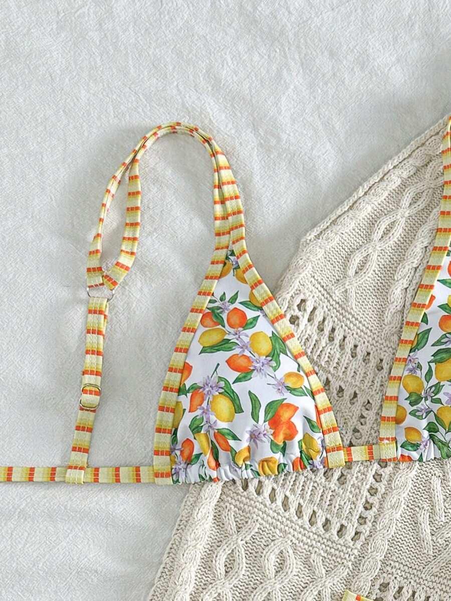 góra od bikini wzór