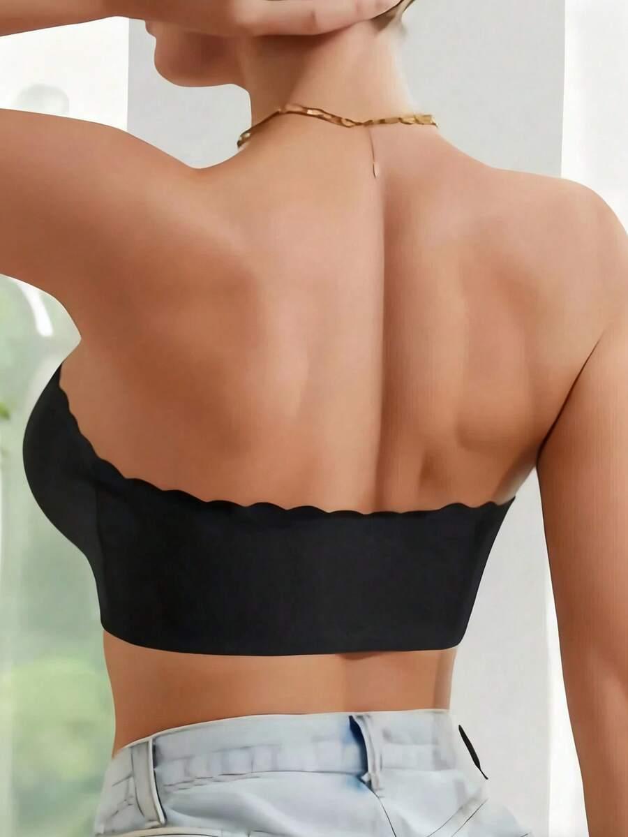 CZARNY BIUSTONOSZ BANDEAU
