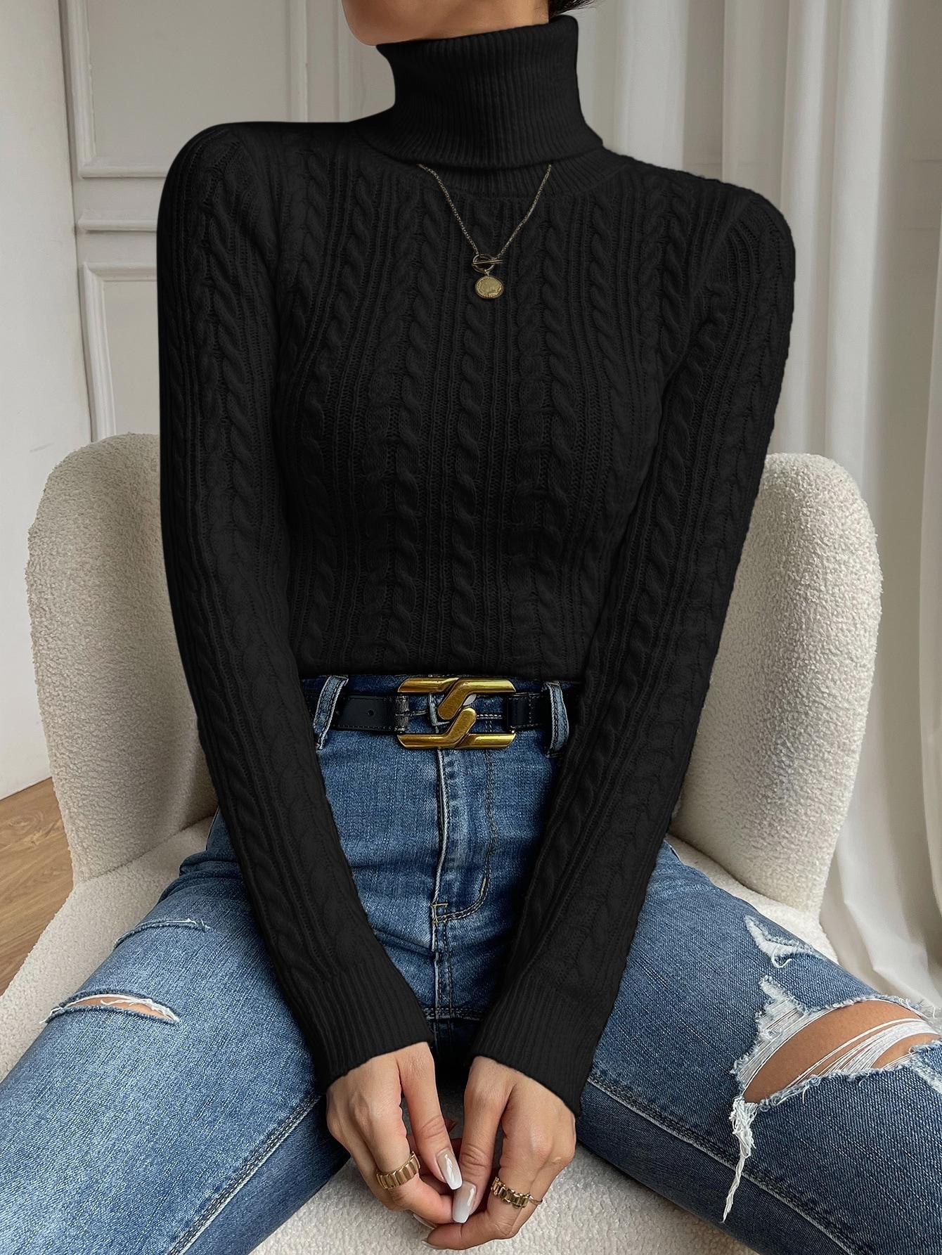 CZARNY SWETER GOLF