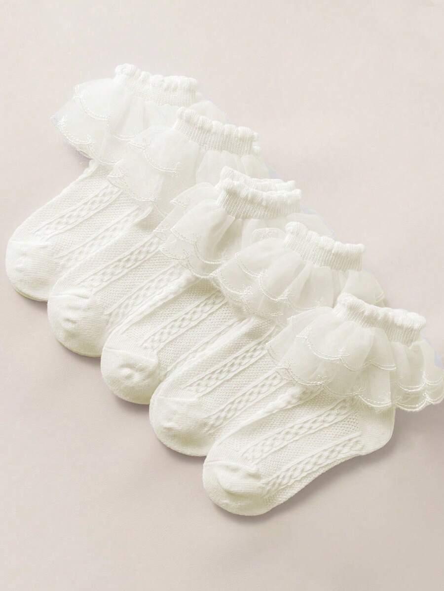 BIAŁE SKARPETKI 5-PACK