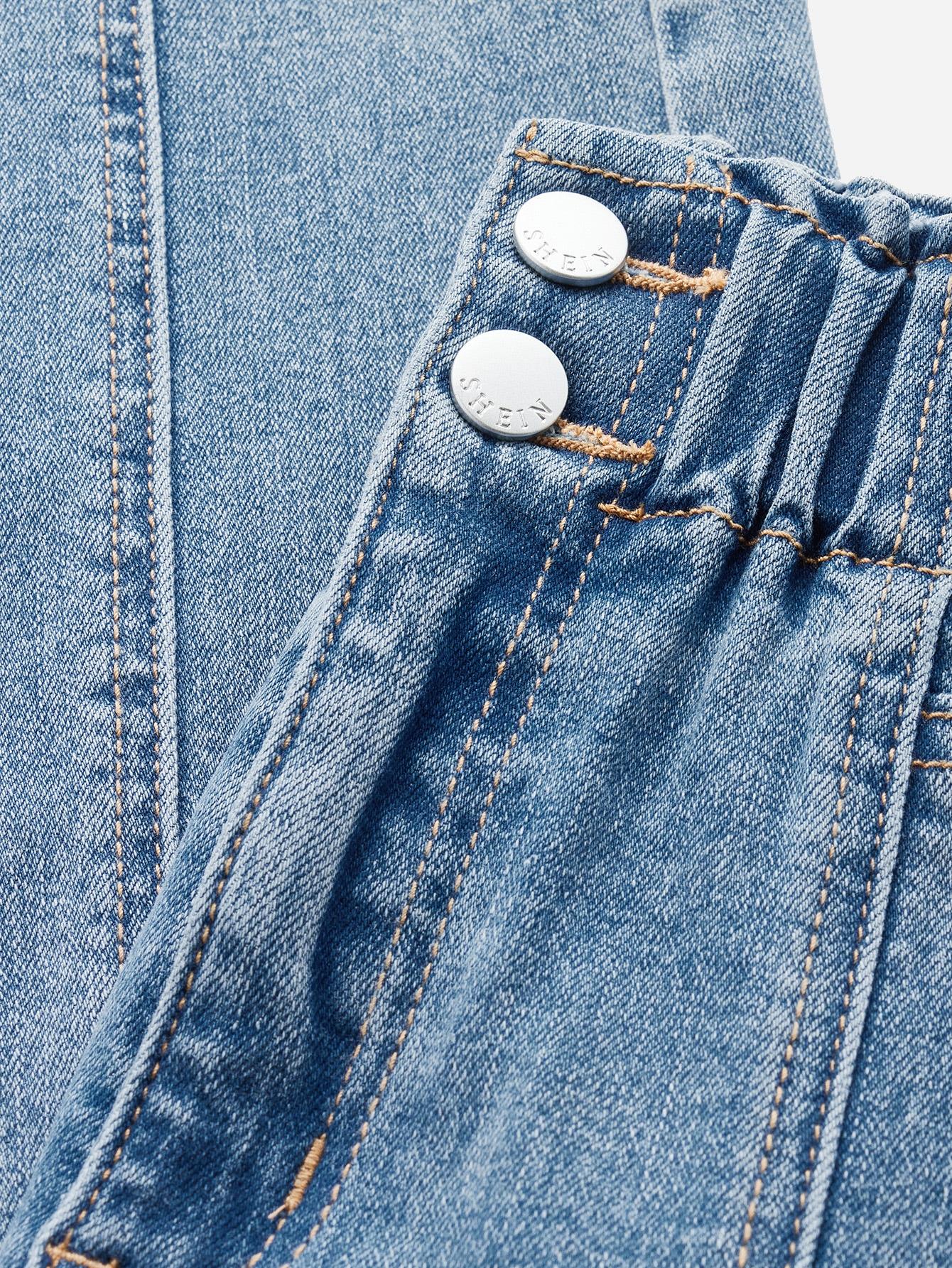 NIEBIESKIE SPODNIE JEANS