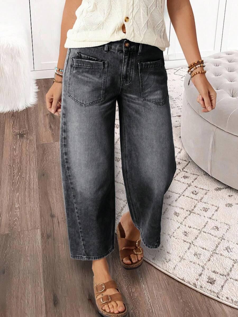 spodnie jeans kieszenie