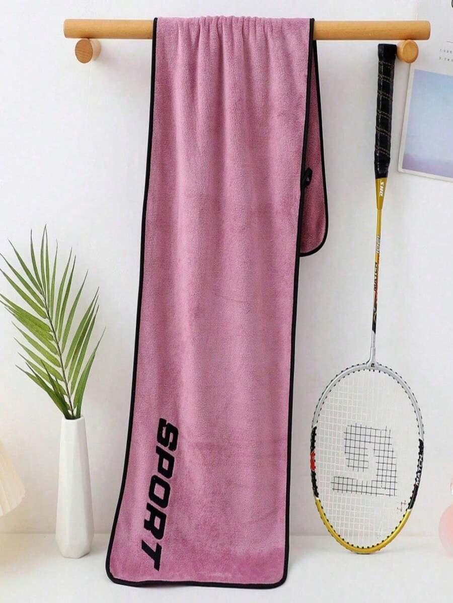 różowy sportowy ręcznik