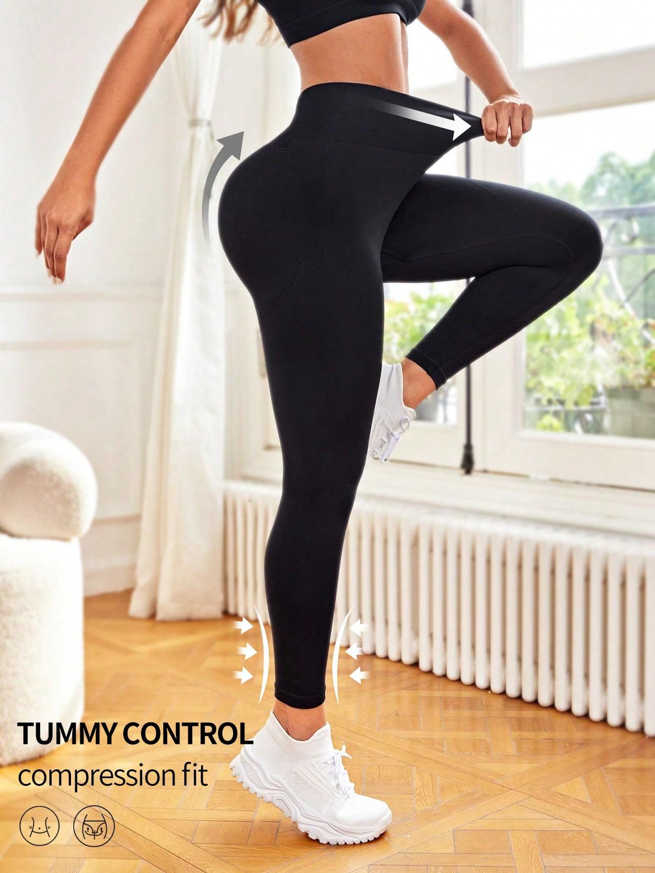 CZARNE KLASYCZNE LEGGINSY