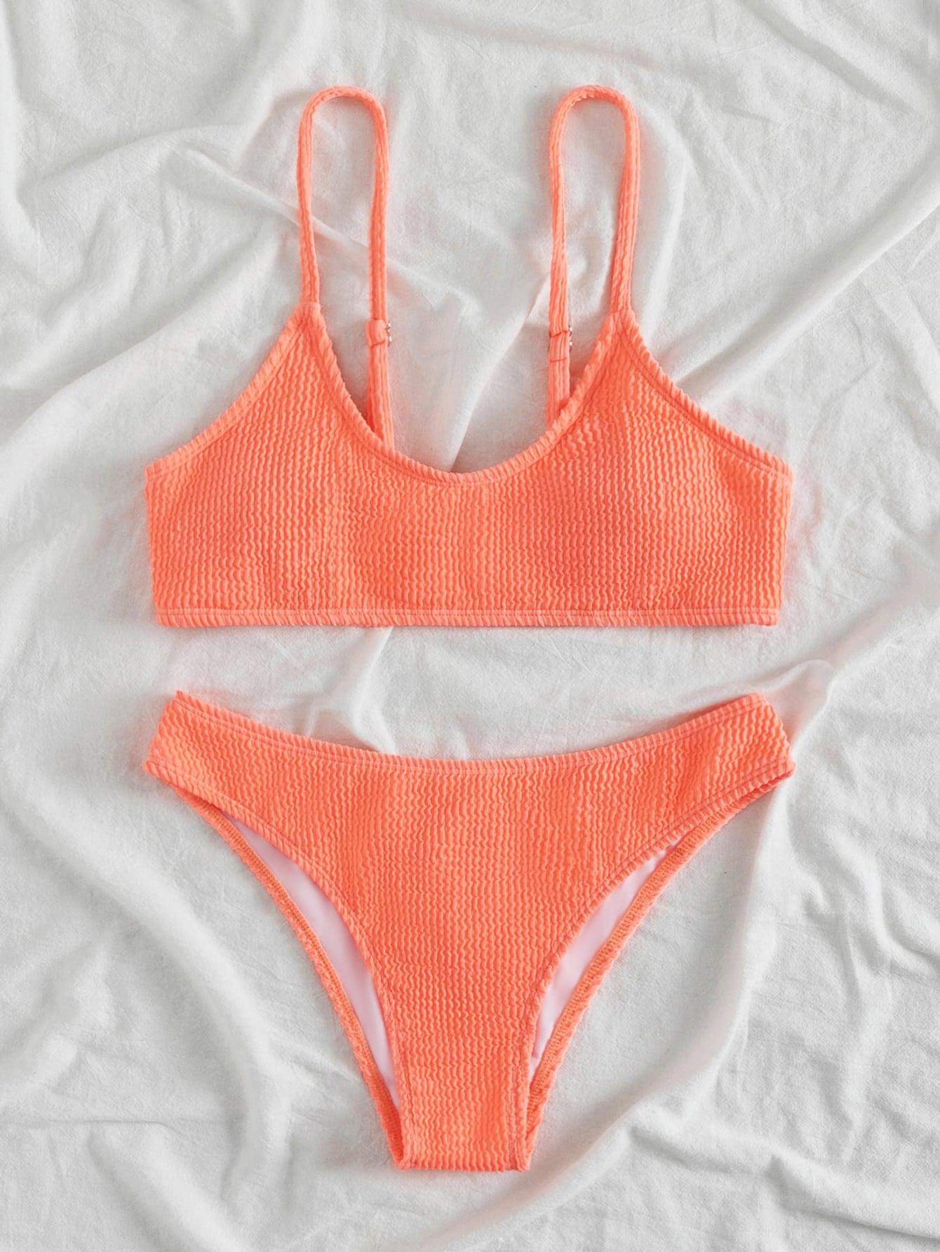 POMARAŃCZOWA GÓRA OD BIKINI NEON