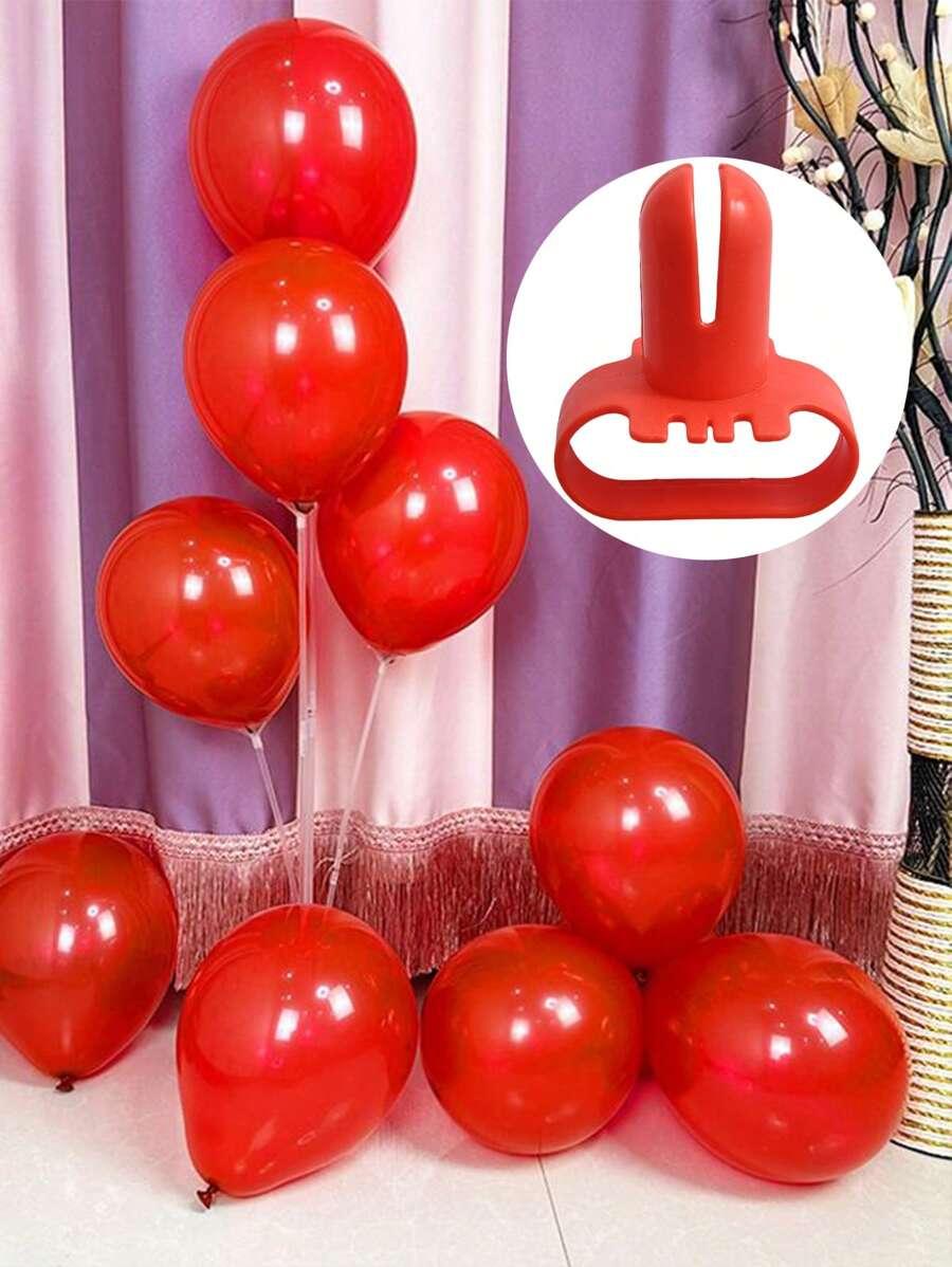 różowe wiązadełko do balonów