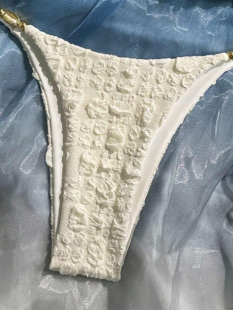 dół od bikini tekstura zdobienia